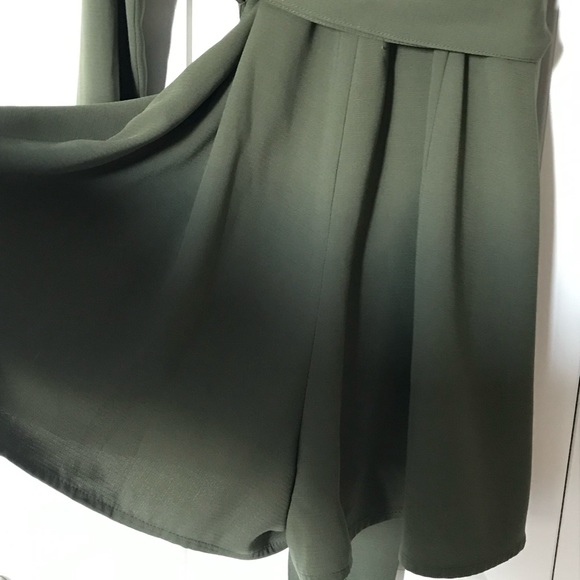 The fifth label womens long sleeve romper size medium olive green - Picture 3 of 7